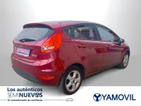 Usado Ford Fiesta Trend 97 CV (71 kW) 2010 Rojo Berlina