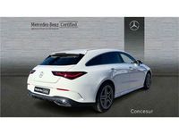 Usado Mercedes CLA250e AMG line 218 CV (160 kW) 2024 Blanco polar Coupe