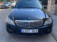 Usado Mercedes C220 Avantgarde 170 CV (125 kW) 2010 Negro Berlina