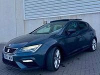 Usado Seat Leon FR 150 CV (110 kW) 2018 Azul Utilitario