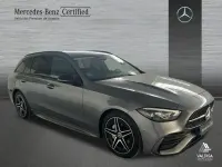Usado Mercedes C220 AMG line 200 CV (147 kW) 2024 Gris Familiar