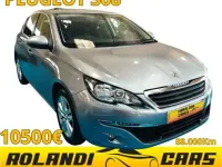 Usado Peugeot 308 Active 131 CV (96 kW) 2015 Gris / plata Berlina