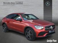 Usado Mercedes GLC200 AMG line 197 CV (144 kW) 2023 Rojo jacinto SUV