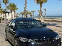 Usado BMW 420 190 CV (139 kW) 2015 Azul Coupe