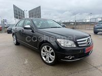 Usado Mercedes C220 Avantgarde 170 CV (125 kW) 2008 Negro Berlina