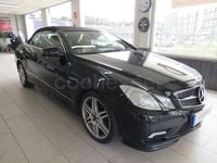 Usado Mercedes E200 Elegance 184 CV (135 kW) 2010 Negro Descapotable