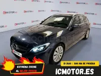 Usado Mercedes C350e 279 CV (205 kW) 2015 Negro Familiar