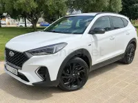 Usado Hyundai Tucson N Line 136 CV (100 kW) 2020 Blanco SUV