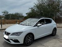 Usado Seat Leon FR 130 CV (95 kW) 2019 Blanco Berlina