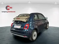 Usado Fiat 500C Dolcevita 70 CV (51 kW) 2022 Azul Descapotable
