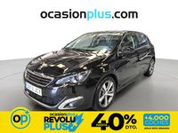 Usado Peugeot 308 Allure 116 CV (85 kW) 2015 Negro Utilitario