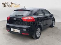 Usado Kia Rio 85 CV (62 kW) 2012 Negro Berlina