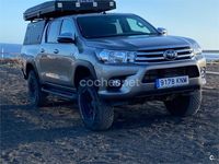 Usado Toyota HiLux 150 CV (110 kW) 2018 Marrón Recogida
