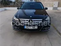 Usado Mercedes C200 Avantgarde 136 CV (100 kW) 2011 Negro Berlina