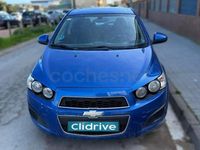 Usado Chevrolet Aveo LT 86 CV (63 kW) 2012 Azul Berlina