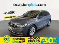 Usado VW Tiguan 130 CV (95 kW) 2022 Gris SUV