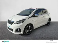 Usado Peugeot 108 Collection 72 CV (52 kW) 2018 Blanco Berlina