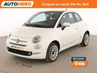 Usado Fiat 500 Lounge 70 CV (51 kW) 2016 Blanco Utilitario