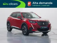 Usado Peugeot 2008 Allure 130 CV (95 kW) 2021 Rojo SUV