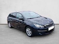 Usado Peugeot 308 SW Style 110 CV (80 kW) 2016 Azul Familiar