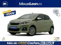 Usado Peugeot 108 Style 72 CV (52 kW) 2023 Verde Utilitario