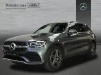 Usado Mercedes GLC220 AMG line 194 CV (142 kW) 2019 Gris / plata SUV