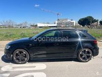Usado Audi A3 S-Line 150 CV (110 kW) 2015 Negro Berlina