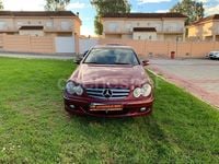Usado Mercedes CLK220 150 CV (110 kW) 2005 Granate Coupe