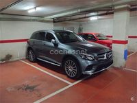 Usado Mercedes GLC350 AMG line 320 CV (235 kW) 2017 Gris / plata SUV