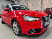 Usado Audi A1 Ambition 105 CV (77 kW) 2011 Rojo Berlina