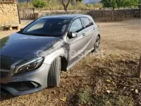 Usado Mercedes A200 AMG line 136 CV (100 kW) 2016 Gris / plata Utilitario