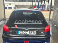 Usado Peugeot 206 75 CV (55 kW) 2001 Azul Berlina