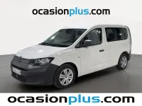 Usado VW Caddy 102 CV (75 kW) 2021 Blanco Monovolumen