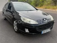 Usado Peugeot 407 Sport 136 CV (100 kW) 2006 Negro Familiar