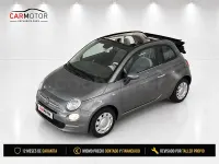 Usado Fiat 500C Lounge 69 CV (50 kW) 2018 Gris / plata Descapotable