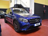 Usado Mercedes GLC250 211 CV (155 kW) 2019 Azul SUV