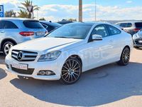 Usado Mercedes C220 170 CV (125 kW) 2014 Blanco Coupe