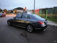 Usado Mercedes C220 Avantgarde 170 CV (125 kW) 2015 Gris / plata Berlina