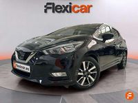 Usado Nissan Micra Acenta 90 CV (66 kW) 2018 Negro Utilitario