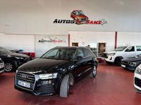 Usado Audi Q3 150 CV (110 kW) 2017 Negro SUV