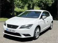 Usado Seat Leon Style 105 CV (77 kW) 2013 Blanco Berlina
