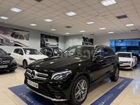 Usado Mercedes GLC220 170 CV (125 kW) 2018 Negro SUV