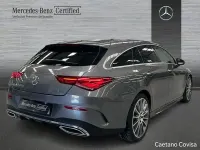 Usado Mercedes CLA200 AMG line 150 CV (110 kW) 2021 Gris / plateado Coupe