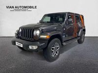 Usado Jeep Wrangler Unlimited Sahara 381 CV (280 kW) 2022 Gris SUV