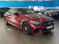 Usado Mercedes C220 194 CV (142 kW) 2021 Rojo Coupe