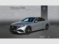 Usado Mercedes E220 AMG line 197 CV (144 kW) 2025 Gris Berlina