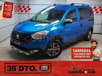 Usado Dacia Dokker Ambiance 75 CV (55 kW) 2016 Azul Monovolumen