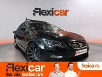 Usado Seat Leon FR 150 CV (110 kW) 2021 Negro Utilitario