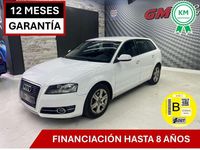 Usado Audi A3 Sportback Attraction 140 CV (102 kW) 2012 Blanco Utilitario