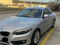 Usado BMW 218 Comfort Edition 150 CV (110 kW) 2018 Gris / plata Coupe
